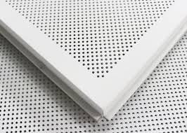 Perforated Aluminium Ceiling Tile, Lay-in Type