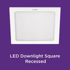 Led Downlight Recessed Square -Ecolink